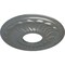 Ekena Millwork Blackthorn Ceiling Medallion (Fits Canopies up to 4 7/8"), 11 3/4"OD x 3 5/8"ID x 1"P, Platinum CM11BLPLS - alternate 4